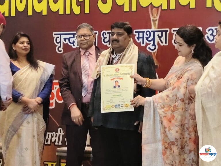 ॲड. आनंद गंजीवाले यांना ‘विद्यावाचस्पती’ सन्मान