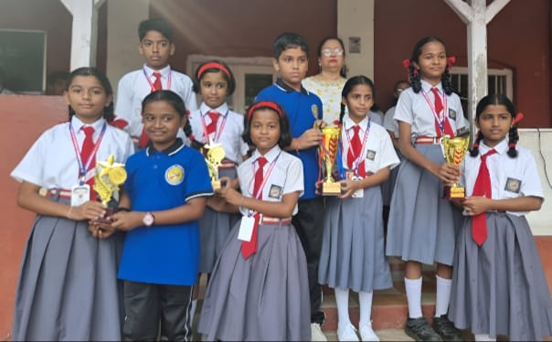 राष्ट्रीय पातळीवरील अबॅकस स्पर्धेत बी.के.सी.पी. शाळेच्या विद्यार्थ्यांचा उज्वल यश