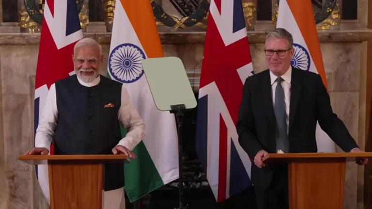 Starmer and Modi sign £6bn India-UK trade deal