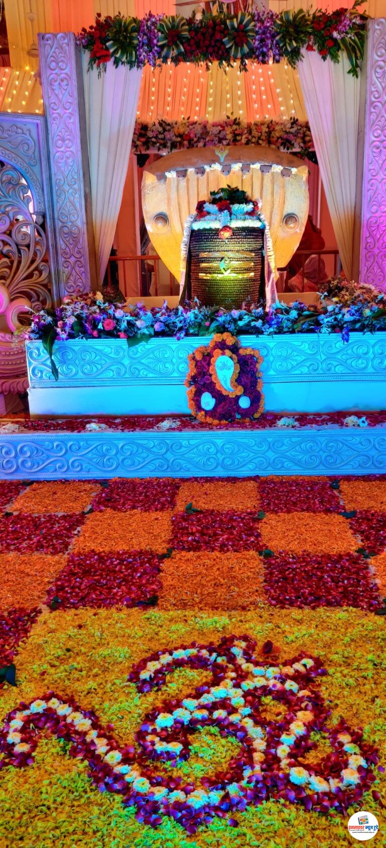 सावन सोमवार को हुए रुद्राक्ष के शिवलिंग के दर्शन