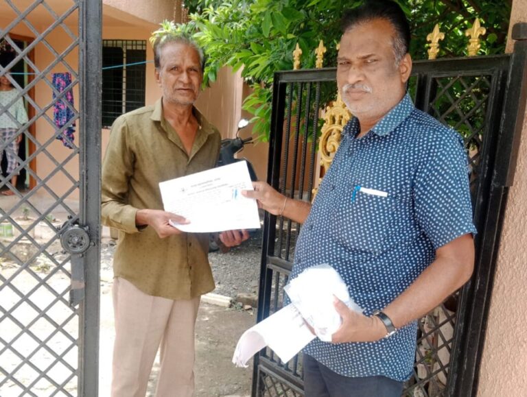 अतिवृष्टी सदृश्य भागात मनपा आरोग्य विभागाद्वारे सर्वेक्षण
