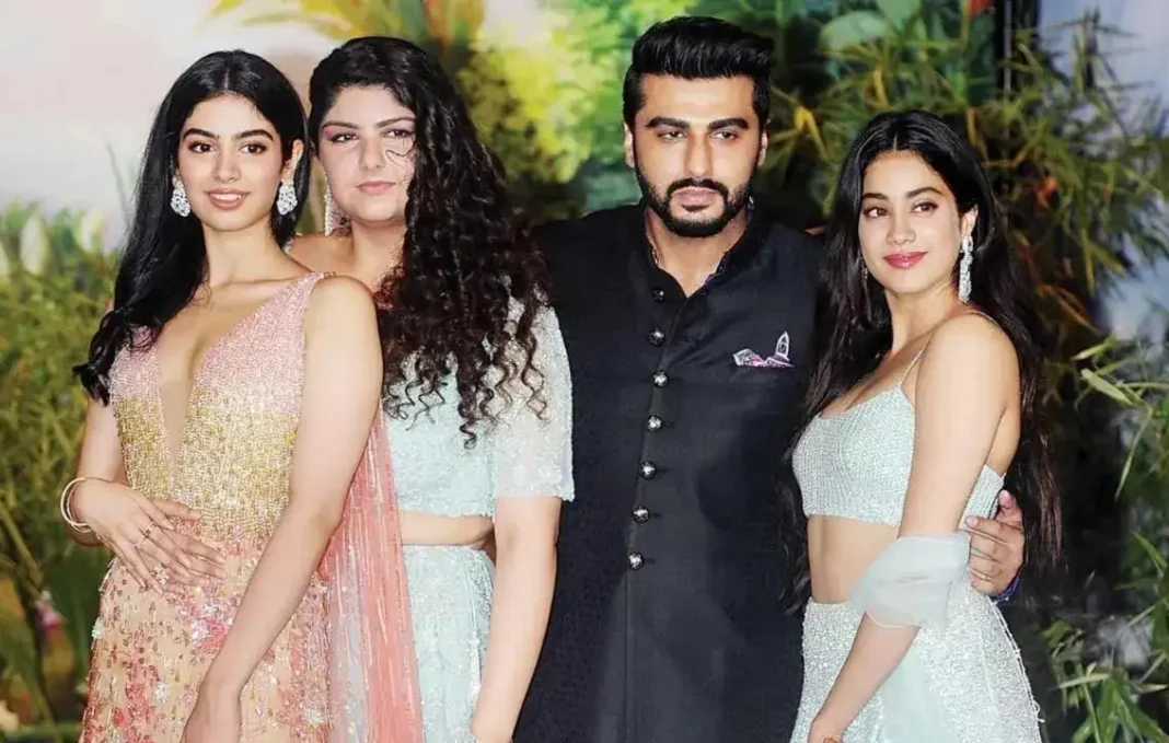 Arjun Kapoor Gets Emotional As ‘Life’ Anshula Gets Engaged, Janhvi-Khushi Go ‘My Sister’s Getting Married’. Arjun Kapoor Gets Emotional As ‘Life’ Anshula Gets Engaged, Janhvi-Khushi Go ‘My Sister’s Getting Married’.