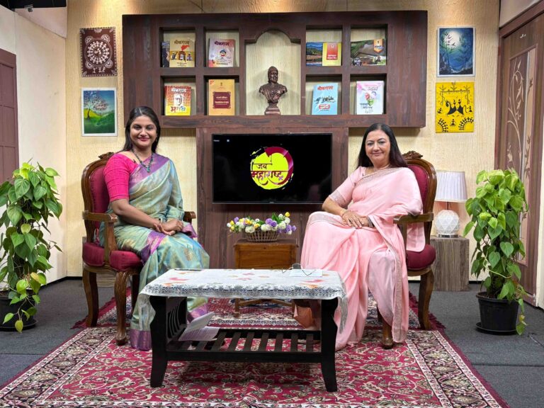 ‘जय महाराष्ट्र’ कार्यक्रमात  त्वचाविकार तज्ज्ञ डॉ. रचिता धूरत यांची मुलाखत