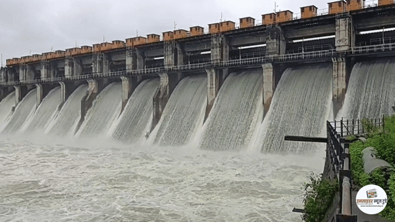 काटेपूर्णा धरणाचे सर्व १० दरवाजे ६० सेमी पर्यंत उघडले