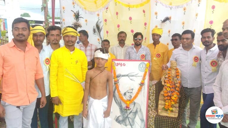 खापा येथे जागतिक आदिवासी दिन साजरा
