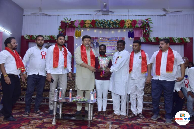 खापा येथे लहू सेनेतर्फे अण्णाभाऊ साठे जयंती महोत्सव उत्साहात संपन्न  