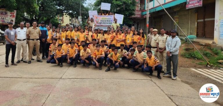 मेजर ध्यानचंद जयंती निमित्त सायकल रैली : मेरिटोरियस स्कूलचा उपक्रम