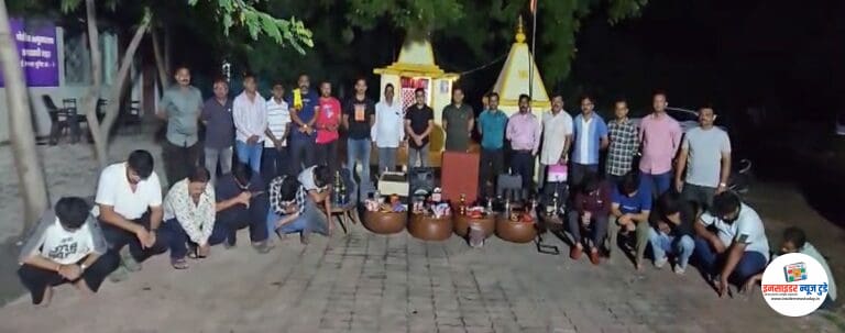 अमरावतीच्या ‘काफिला’ हुक्का पार्लरवर छापा: एमडी, गांजा आणि विदेशी दारूसह २.८७ लाखांचा मुद्देमाल जप्त