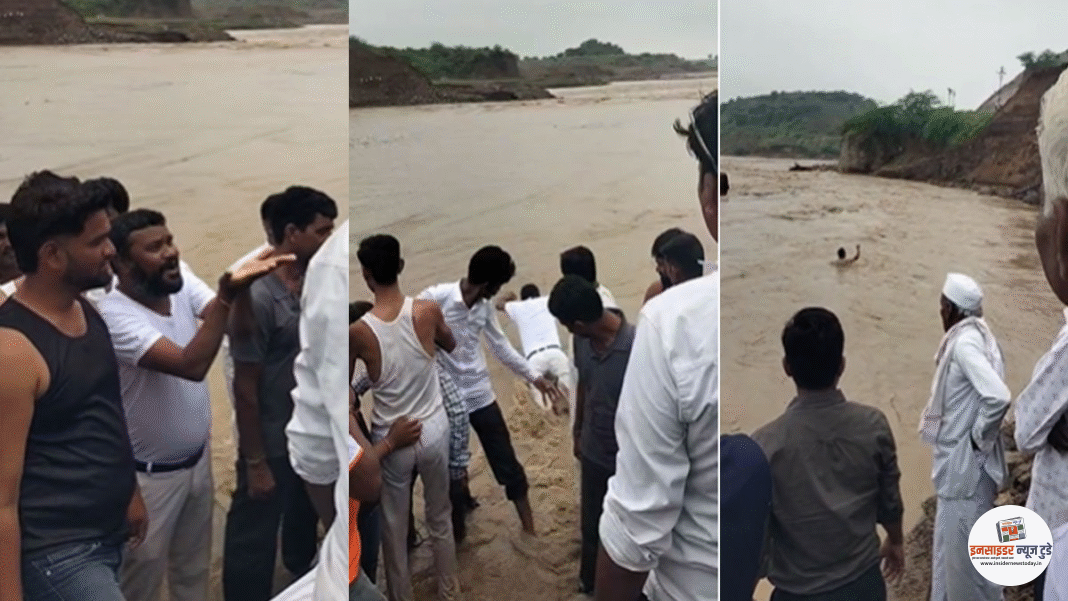 जमिनीच्या मोबदल्यासाठी शेतकऱ्याचे आंदोलन नदीत उडी मारत जीवाची आहुती जमिनीच्या मोबदल्यासाठी शेतकऱ्याचे आंदोलन नदीत उडी मारत जीवाची आहुती