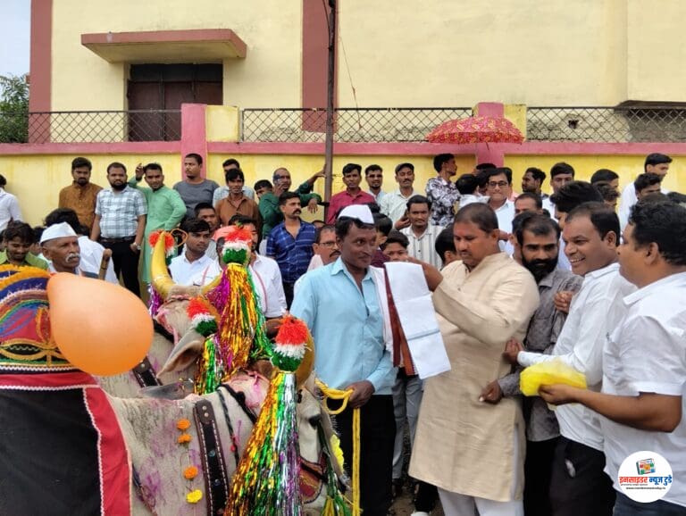 कोदामेंढी येथे बैलपोळा व तान्हा पोळा उत्सव जल्लोषात साजरा 
