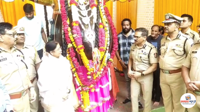 पिली मारबत मिरवणुकीसाठी नागपूर पोलिस सतर्क; आयुक्तांनी केली मार्गाची पाहणी