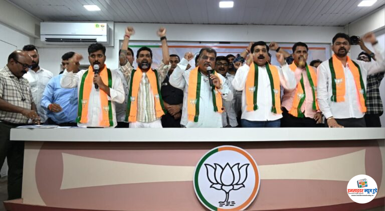 मनसे कामगार संघटनेच्या अनेक पदाधिका-यांचा भाजपामध्ये प्रवेश