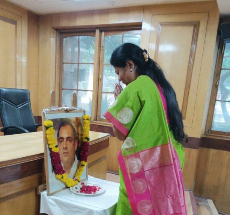 राजधानीत सद्भावना दिन साजरा