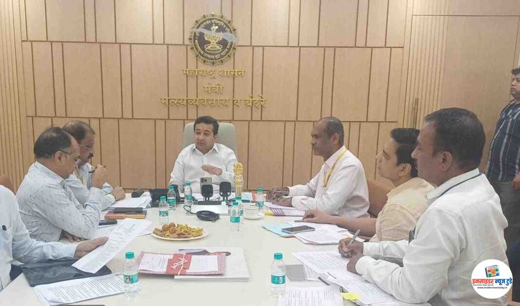 मरोळ येथे उभारण्यात येणारे मच्छीमार्केट सुसज्ज आणि सर्वसोयीयुक्त असावे – मत्स्य व्यवसाय व बंदरे मंत्री नितेश राणे मरोळ येथे उभारण्यात येणारे मच्छीमार्केट सुसज्ज आणि सर्वसोयीयुक्त असावे – मत्स्य व्यवसाय व बंदरे मंत्री नितेश राणे