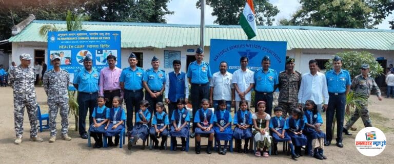 HQ maintenance command is Organised a multi Speciality ‘Tiranga’ health camp at ghorad village near Nagpur