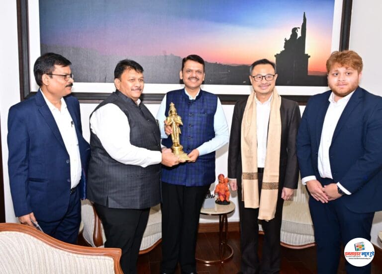 जर्मनीच्या बिबिग वैद्यकीय समुहाच्या शिष्टमंडळाने घेतली  मुख्यमंत्री देवेंद्र फडणवीस यांची भेट