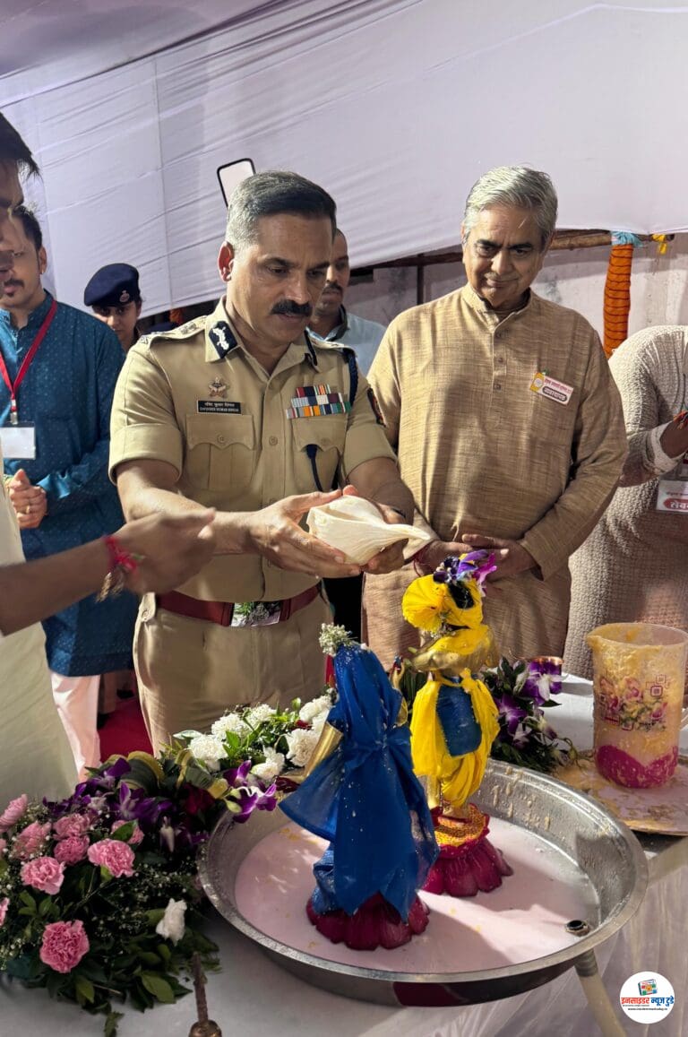 इस्कॉन द्वारा कृष्ण जन्माष्टमी भक्तिमय वातावरण में हर्षोल्लास के साथ सम्पन्न