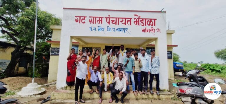 गट ग्रामपंचायत भेंडाळाच्या तंटामुक्त अध्यक्षपदी कवडू  वाडीभस्मे यांची नियुक्ती