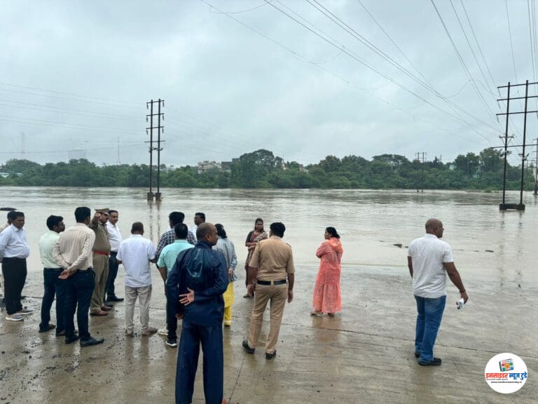 श्री गणेश विसर्जन सोहळ्यासाठी मनपा सज्ज विसर्जन स्थळाची आयुक्तांनी केली पाहणी