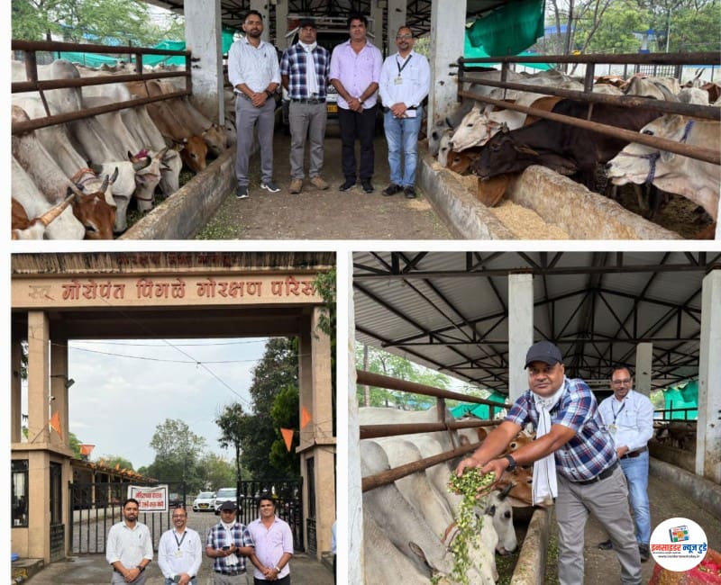 महापारेषण ४०० के.व्ही.उपकेंद्र कोराडी -२ तर्फे गौरक्षण, धंतोलीत “गो-आहार दान कार्यक्रम” पार पडला महापारेषण ४०० के.व्ही.उपकेंद्र कोराडी -२ तर्फे गौरक्षण, धंतोलीत “गो-आहार दान कार्यक्रम” पार पडला