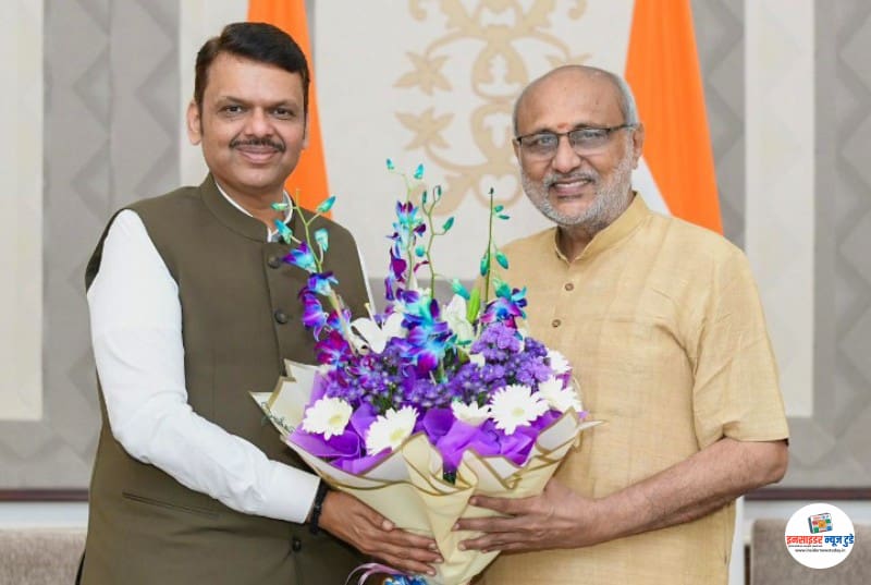 नवनिर्वाचित उपराष्ट्रपती सी.पी. राधाकृष्णन यांची मुख्यमंत्री देवेंद्र फडणवीस यांनी घेतली सदिच्छा भेट नवनिर्वाचित उपराष्ट्रपती सी.पी. राधाकृष्णन यांची मुख्यमंत्री देवेंद्र फडणवीस यांनी घेतली सदिच्छा भेट