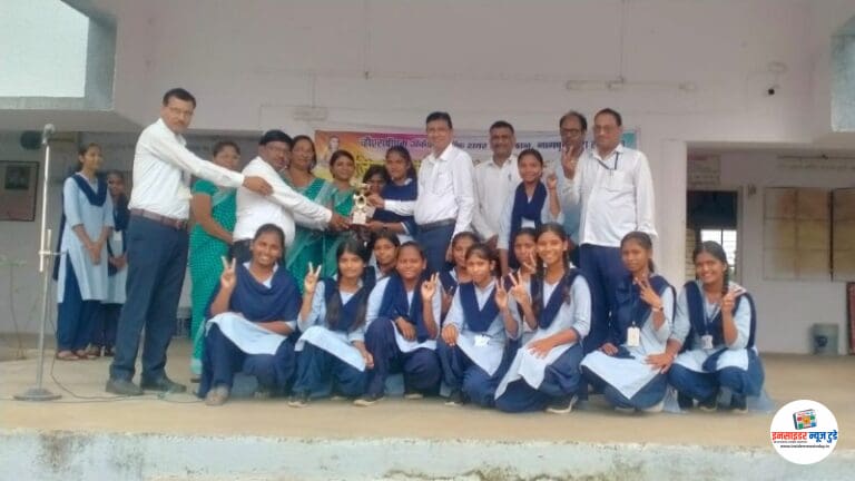 तालुकास्तरीय कबड्डी क्रिडा स्पर्धेत जिजामाता विद्यालयाचा दबदबा कायम