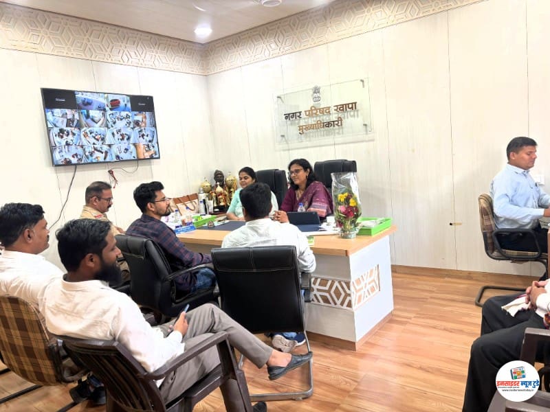 खापा न.प.निवडणुकीसाठी प्रशासन सज्ज खापा न.प.निवडणुकीसाठी प्रशासन सज्ज