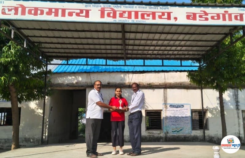 लोकमान्य विद्यालयाची वंशिका शेंडे नागपूर विभागात अजिंक्य लोकमान्य विद्यालयाची वंशिका शेंडे नागपूर विभागात अजिंक्य