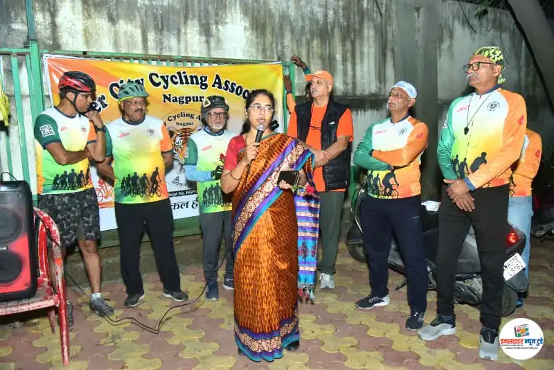 टायगर सिटी सायकलिंग असोसिएशनतर्फे नागपुरात भव्य रस्ता सुरक्षा सायकल रॅली आणि वॉकाथॉनचे आयोजन टायगर सिटी सायकलिंग असोसिएशनतर्फे नागपुरात भव्य रस्ता सुरक्षा सायकल रॅली आणि वॉकाथॉनचे आयोजन