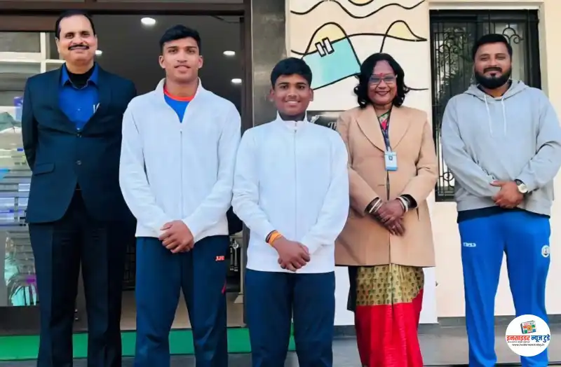 पोदार इंटरनॅशनल स्कूल, बेसा येथील देवांश आणि अथर्व चौधरी यांची अंडर-17 राज्य क्रिकेट संघात निवड पोदार इंटरनॅशनल स्कूल, बेसा येथील देवांश आणि अथर्व चौधरी यांची अंडर-17 राज्य क्रिकेट संघात निवड