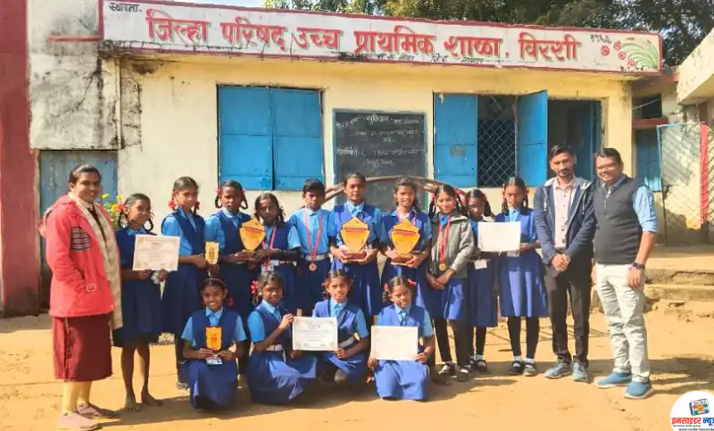तालुकास्तरीय क्रीडा महोत्सवात विरशी शाळेच्या मुलींचे वर्चस्व तालुकास्तरीय क्रीडा महोत्सवात विरशी शाळेच्या मुलींचे वर्चस्व