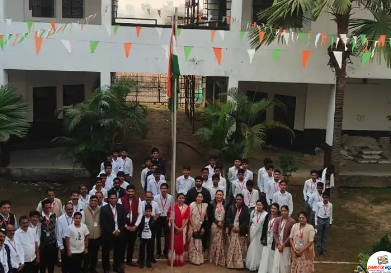 स्व.निर्धन पाटील वाघाये महाविद्यालयात ७७ वा प्रजासत्ताक दिन उत्साहात साजरा स्व.निर्धन पाटील वाघाये महाविद्यालयात ७७ वा प्रजासत्ताक दिन उत्साहात साजरा