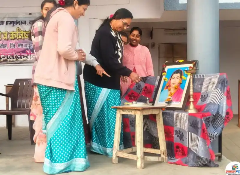 बालिका दिन व सावित्रीबाई फुले जयंती साजरी बालिका दिन व सावित्रीबाई फुले जयंती साजरी