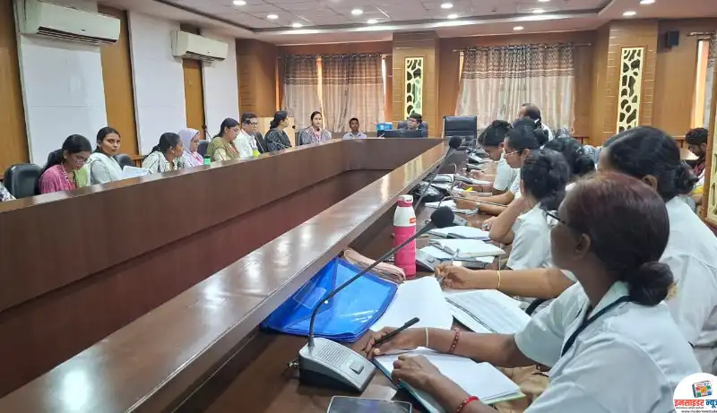 एकही बालक लसीकरणापासुन वंचित राहु नये – आयुक्त अकुनुरी नरेश एकही बालक लसीकरणापासुन वंचित राहु नये – आयुक्त अकुनुरी नरेश