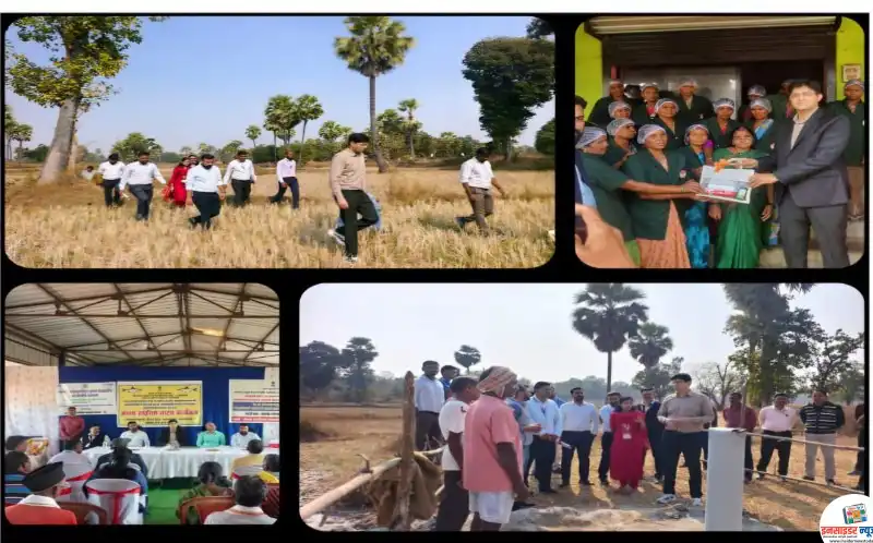 एटापल्ली येथे खनिज निधीतील विविध विकासकामांची जिल्हाधिकाऱ्यांकडून प्रत्यक्ष पाहणी एटापल्ली येथे खनिज निधीतील विविध विकासकामांची जिल्हाधिकाऱ्यांकडून प्रत्यक्ष पाहणी