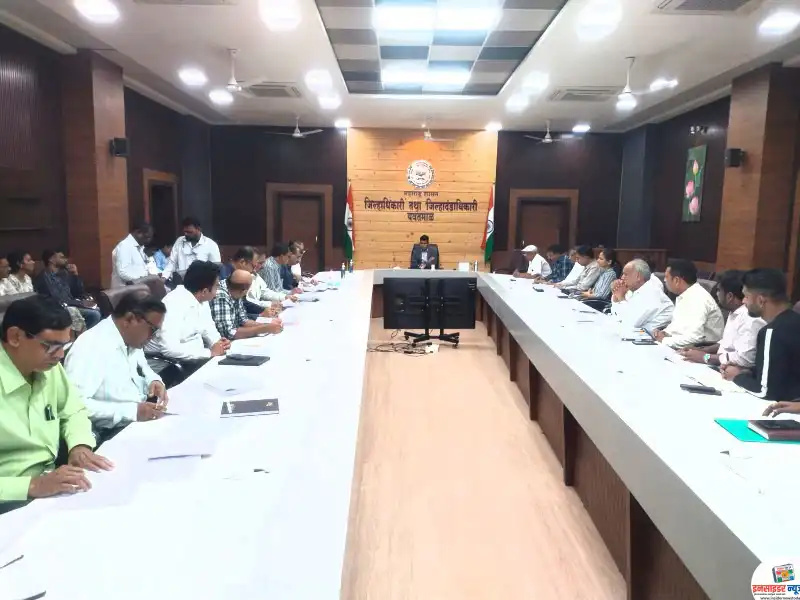 जिल्हाधिका-यांकडून आढावा जिल्हाधिका-यांकडून आढावा