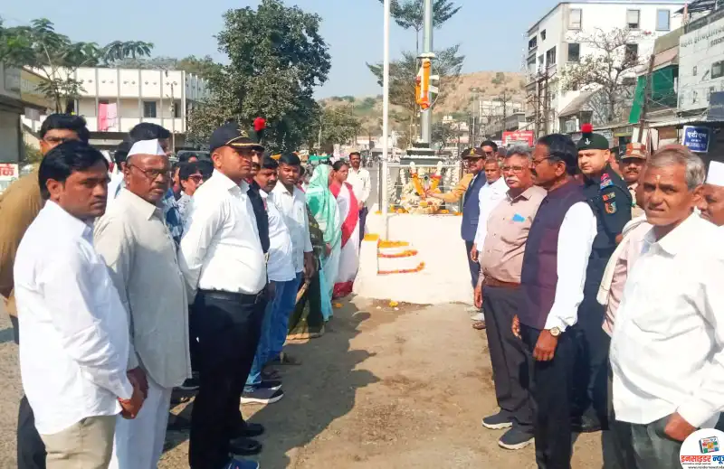 शहीद प्रकाश देशमुख यांच्या स्मृतीप्रित्यर्थ श्रद्धांजली शहीद प्रकाश देशमुख यांच्या स्मृतीप्रित्यर्थ श्रद्धांजली