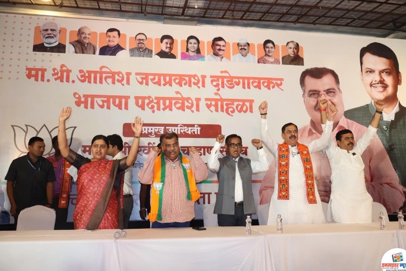 माजी मंत्री जयप्रकाश दांडेगावकर यांचे पुत्र आतिश दांडेगावकर यांचा भाजपामध्ये प्रवेश माजी मंत्री जयप्रकाश दांडेगावकर यांचे पुत्र आतिश दांडेगावकर यांचा भाजपामध्ये प्रवेश
