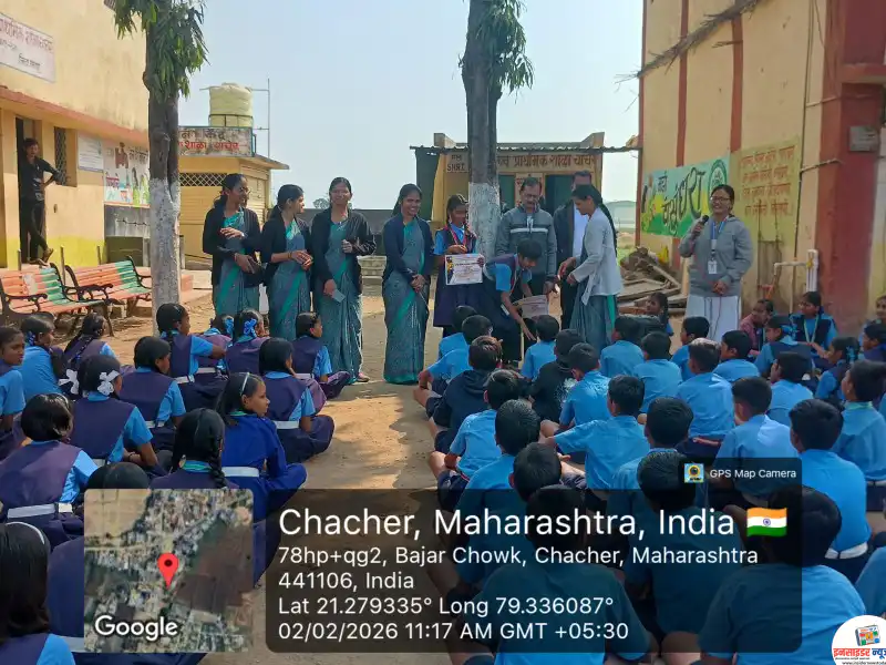 थर्ड ओपन विदर्भ लेव्हल योगासन स्पर्धेत पीएमश्री जिल्हा परिषद उच्च प्राथमिक शाळा चाचेर च्या विद्यार्थिनींचे यश थर्ड ओपन विदर्भ लेव्हल योगासन स्पर्धेत पीएमश्री जिल्हा परिषद उच्च प्राथमिक शाळा चाचेर च्या विद्यार्थिनींचे यश