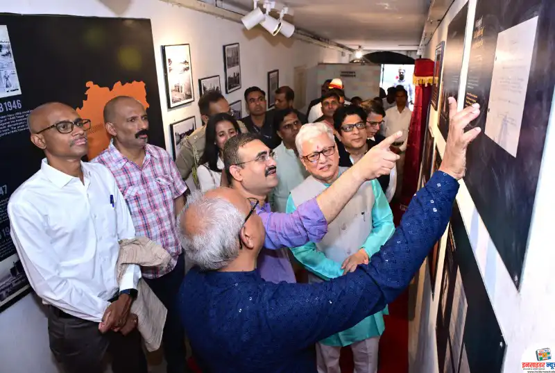 राज्यपाल जिष्णु देव वर्मा यांच्या हस्ते लोकभवनात इतिहास व अभिलेख दालनाचे उदघाटन राज्यपाल जिष्णु देव वर्मा यांच्या हस्ते लोकभवनात इतिहास व अभिलेख दालनाचे उदघाटन