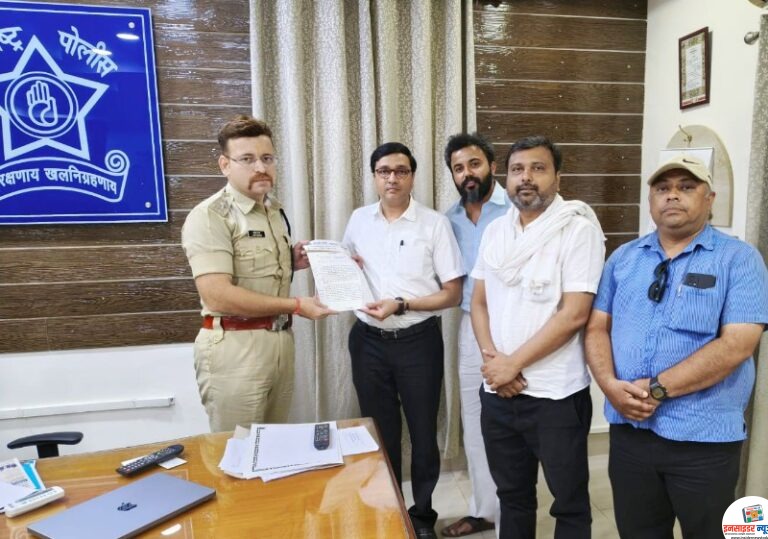 निजी ट्रैवल्स बसों से बढ़ते ट्रैफिक जाम पर आम आदमी पार्टी की पहल