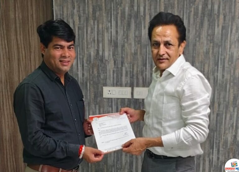 बागडोर नाल्यावर सुरक्षा भिंत बांधण्याची नगराध्यक्ष बर्वे यांची महामेट्रोकडे मागणी