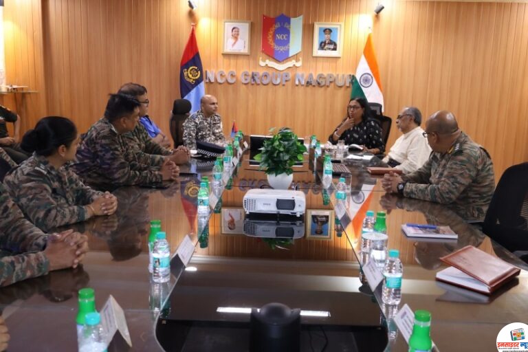 Strengthening India–Mauritius Youth Ties: Mauritian Delegation Visits NCC Group Nagpur