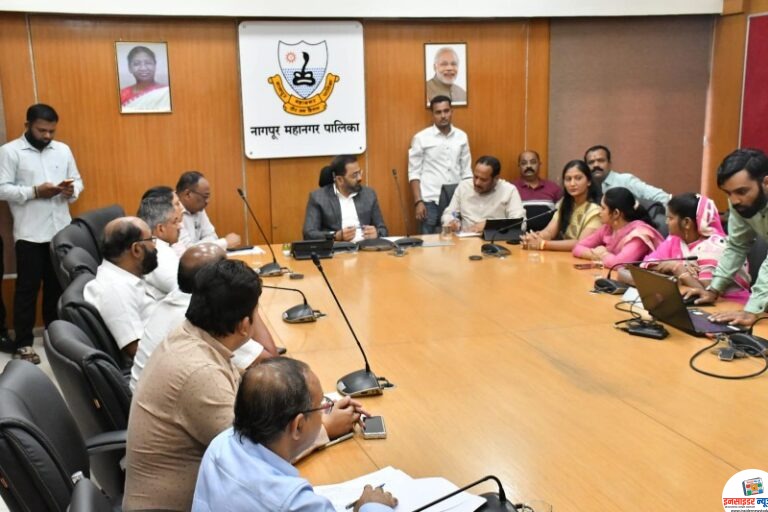 आ.प्रवीण दटके यांनी आयुक्तांसोबत घेतला नदी-नाले सफाई अभियानाचा आढावा