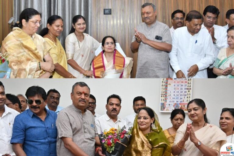लक्ष्मी यादव व धनश्री देशपांडे यांनी स्वीकारला झोन सभापतीपदाचा पदभार