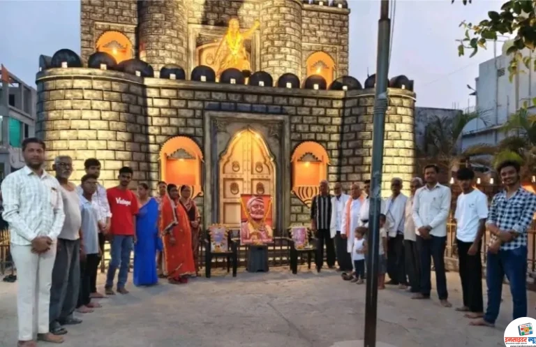छत्रपती संभाजी महाराज यांची जयंती साजरी