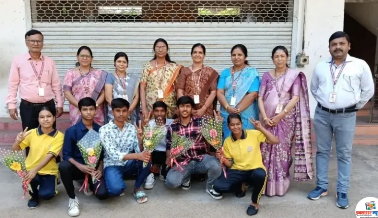 जीवन शिक्षण विद्यालय पार्वती नगर येथील विद्यार्थ्यांचे एसएससी परीक्षेत घवघवीत यश