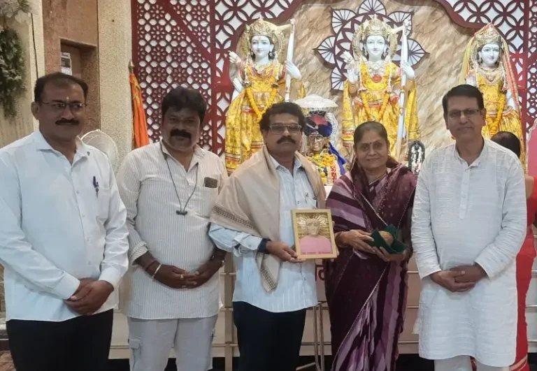 निर्मल नगरीत संत गजानन महाराज मंदिराची स्वप्नपूर्ती; स्व. प्रभाकर राऊतदादांचे योगदान अविस्मरणीय – देवराव प्रधान