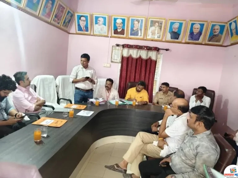कामठी तालुक्यात मान्सूनपूर्व आपत्ती व्यवस्थापन तयारीचा जिल्हाधिकाऱ्यांकडून आढावा