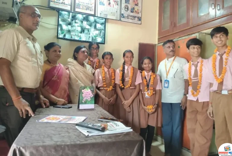 डी.के.कॉन्व्हेंट इंग्लिश प्रायमरी, उच्च प्राथमिक व माध्यमिक शाळेचा 100% निकाल